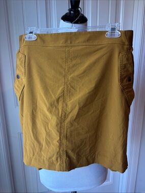 Athleta Mustard Yellow Athletic Skort